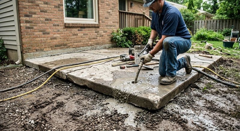 Porch Leveling in Columbus, OH